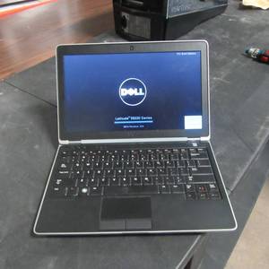 lot 30 image: DellLatitude E6220 12.5 Core i5-2540M  2.60GHz 4GB RAM 128GB SSD No OS with AC Adapter 