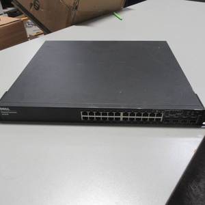lot 59 image: Dell Switch 24-Port 101001000 POE switch PowerConnect-6224P