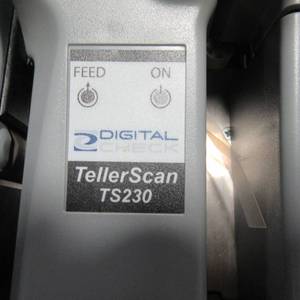 lot 72 image: Digital check TellerScan 230 - 35 DPM 148000-22 w AC Adapter & USB Cable