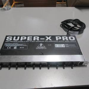 lot 95 image: Super-X Pro High Precision 23 Way Crossover Model CX2310 with rackmounts
