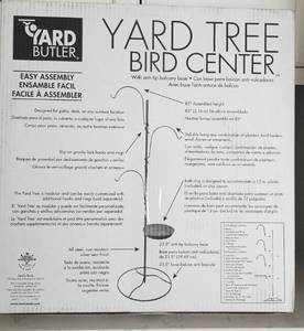 lot 95 image: Yard Tree Bird Center NIB