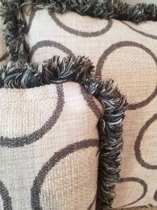 lot 82 image: Lot of 4 Down Filled Custom Made Pillows