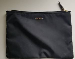 lot 42 image: TUMI Ladies Black Voyageur Tote with Pouch