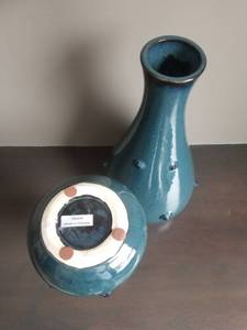 lot 40 image: Aqua Decorative Vases