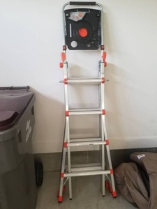 lot 69 image: Little Giant Ladder and Werner Step Ladder