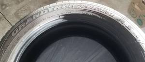 lot 75 image: Set of Dunlop All-season Tires  Grandtrek Touring AS 25550R19