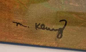 lot 30 image: High Gloss Gicle Print on Board by Mike Klung, 1 of 3