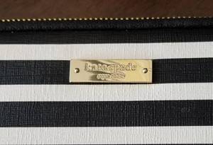 lot 111 image: Kate Spade New York Tablet Sleeve in Dawn Sailing Stripe