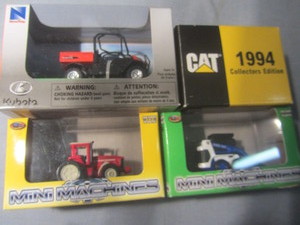 Kubota & Caterpillar Toys