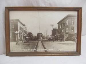 vintage street scene