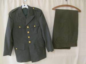 Vintage US military clothing