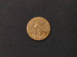 1911 Two and One Half Dollar Indian...
