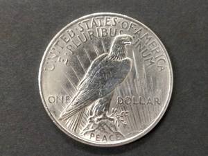 1922 Peace Silver Dollar...
