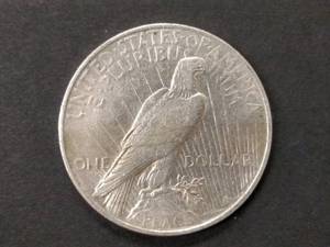 1922 D Peace Silver Dollar...