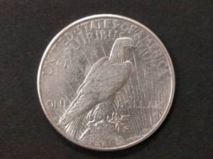 1922 S Peace Silver Dollar...