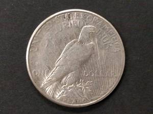 1923 S Peace Silver Dollar...