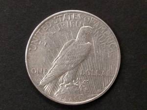 1925 Peace Silver Dollar...