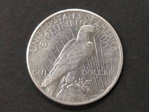 1925 Peace Silver Dollar...