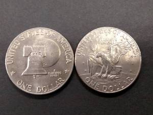 (2) Eisenhower Dollars...