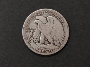 1917 Walking Liberty Silver Half Do...
