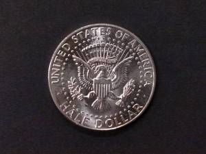 1964 AU Kennedy Silver Half Dollar...