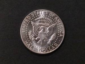 1964 D AU Kennedy Silver Half Dolla...