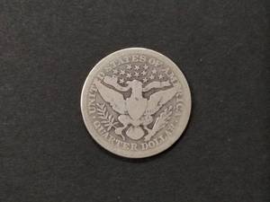 1914 Barber Silver Quarter...