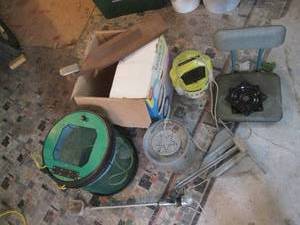 Lot of fishing and boat items...