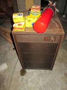 Dehumidifier, fire extinguisher and...
