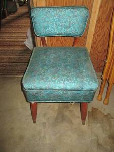Vintage chair with storage compartm...