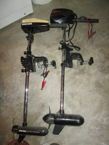 2 Minnkota trolling motors...