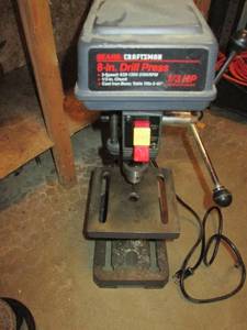 Craftsman 8 Drill Press, 3 Speed...