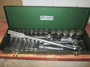 SK Tools socket set English ...