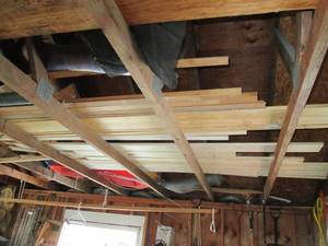 Lot of assorted lumber and boards...