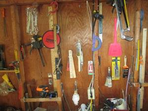 Entire contents of tool bench  See...