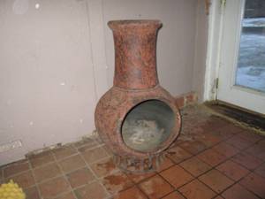 Terracotta Fire Pit 35 High  FD...