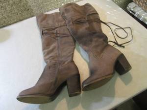 Pair of Ladies Knee High Boots Size...