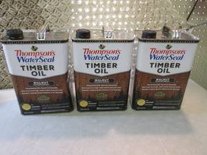 3 Cans of Thompsons Water Seal Pen...