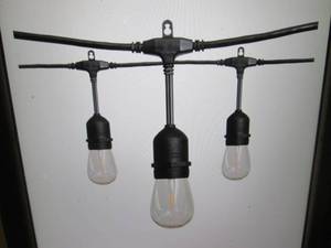 24 ft 12-Light Filament LED String ...