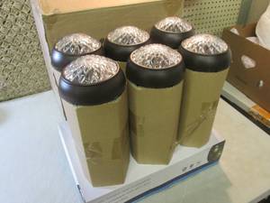 Lot of 6 Solar LED Path Lights  A-2...