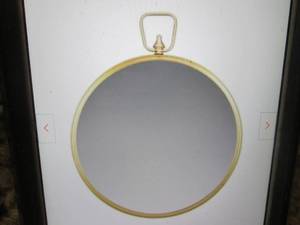 Gold Decorative Round with Handle W...