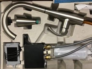 lot 6 image: MOEN  Essie Touchless Single-Handle Pull-down Sprayer Kitchen Faucet in Spot Resist Stainless Model # 87014EWSRS