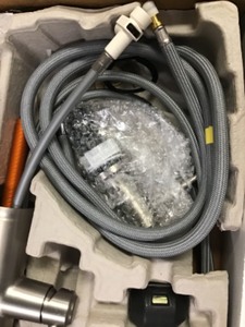 lot 93 image: Moen Coretta Single-Handle Pull-Down Sprayer Kitchen Faucet with Reflex and Power Boost in Spot Resist Stainless