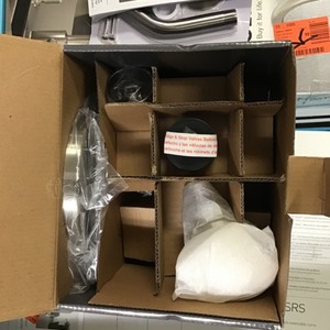 lot 106 image: Glacier Bay Builders Single-Handle 1-Spray Tub and Shower Faucet in Brushed Nickel (Valve Included)