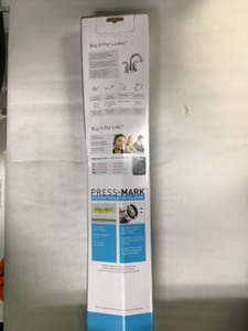 lot 117 image: Moen Idora 24 in. Towel Bar with Press and Mark in Chrome