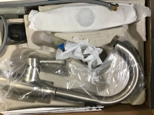 lot 88 image: Moen Noell Single-Handle Pull-Down Sprayer Kitchen Faucet with Reflex and Power Clean in Spot Resist Stainless