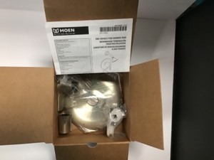lot 81 image: Moen Method 1-Handle Posi-Temp Valve Trim Kit in Brushed Nickel (Valve Not Included)