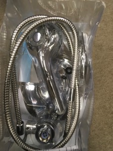 lot 128 image: Moen Attract 6-Spray 1.75 GPM Hand Shower and Showerhead Combo Kit in Chrome
