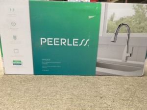 lot 134 image: Peerless P7919LF Xander 1.5 GPM 1 Hole Pull Down Kitchen Faucet - Chrome