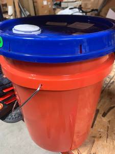lot 13 image: New 5 Gallon Bucket of Tide Laundry Detergent $129 Retail